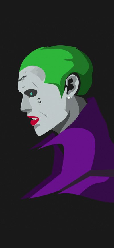 Fond d'écran iPhone Joker Minimal 5k