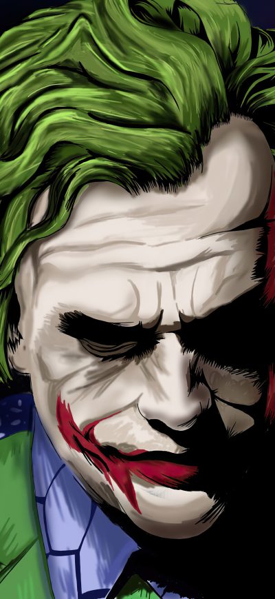 Fond d'écran iPhone Joker Colorful Artwork 4k