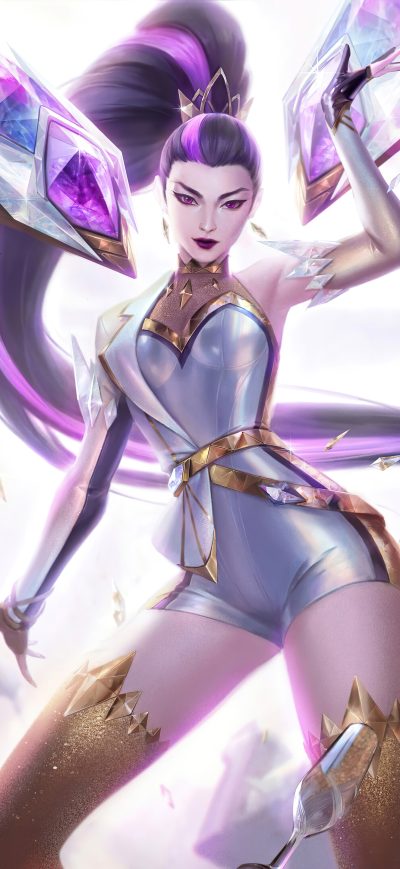 Fond d'écran iPhone Kaisa From League Of Legends 5k