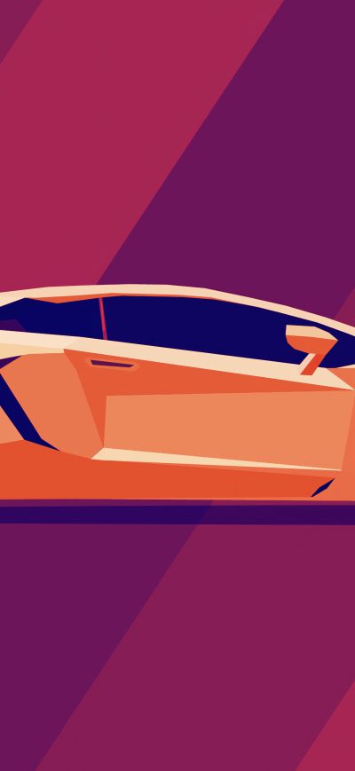 Fond d'écran iPhone Lamborghini Abstract 5k