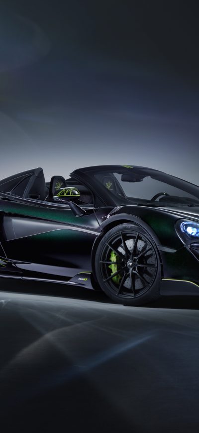 Fond d'écran iPhone McLaren MSO 600LT Spider 5k