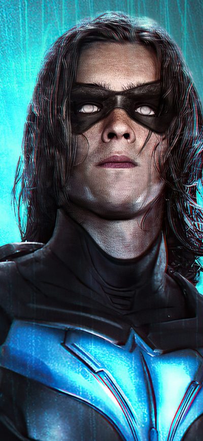 Fond d'écran iPhone Titans Nightwing 4k
