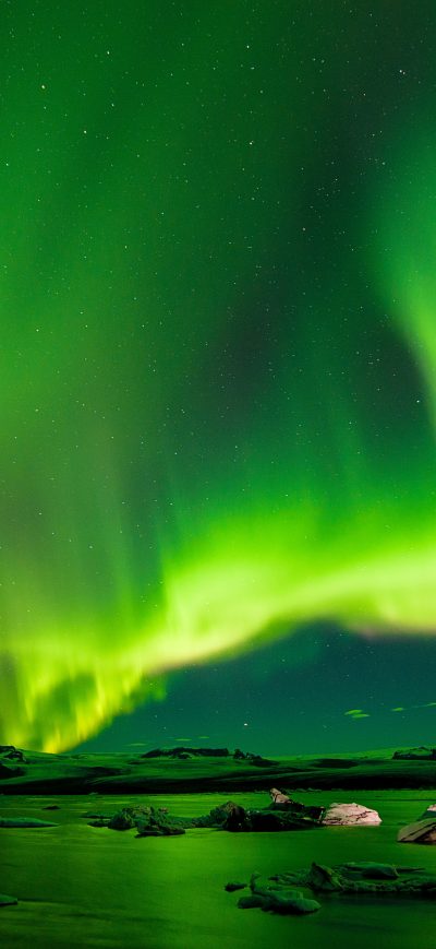 Fond d'écran iPhone 8k Aurora Borealis