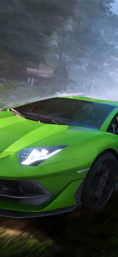 Fond d'écran iPhone Pubg Lamborghini Chase 4k