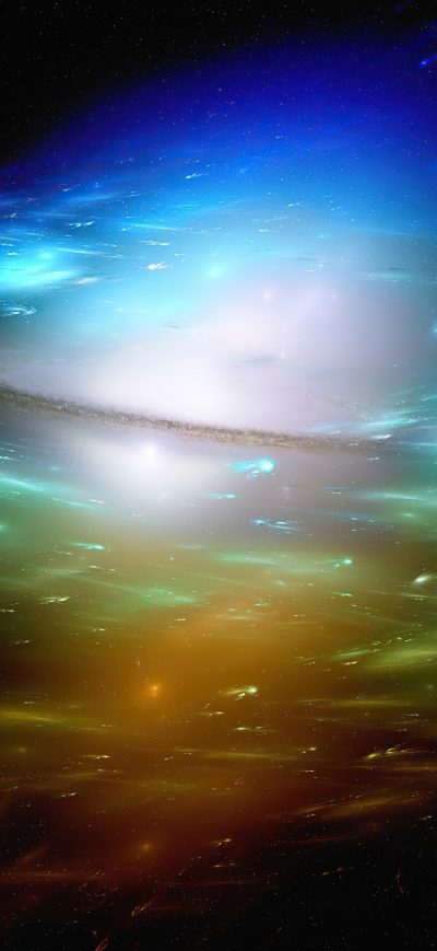 Fond d'écran iPhone Galaxy Stars Space Universe Art 4k