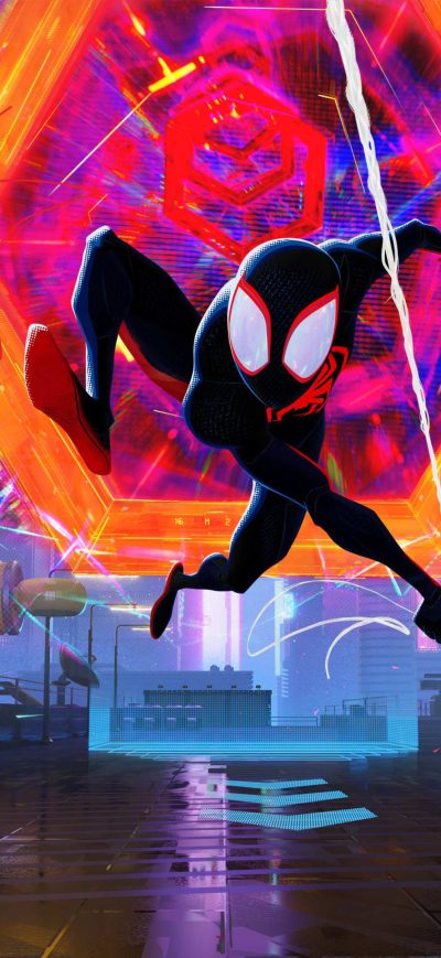 Fond d'écran iPhone 2023 Spiderman Across The Spider Verse Movie