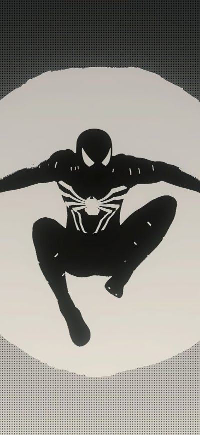 Fond d'écran iPhone Spiderman From Minimal 4k