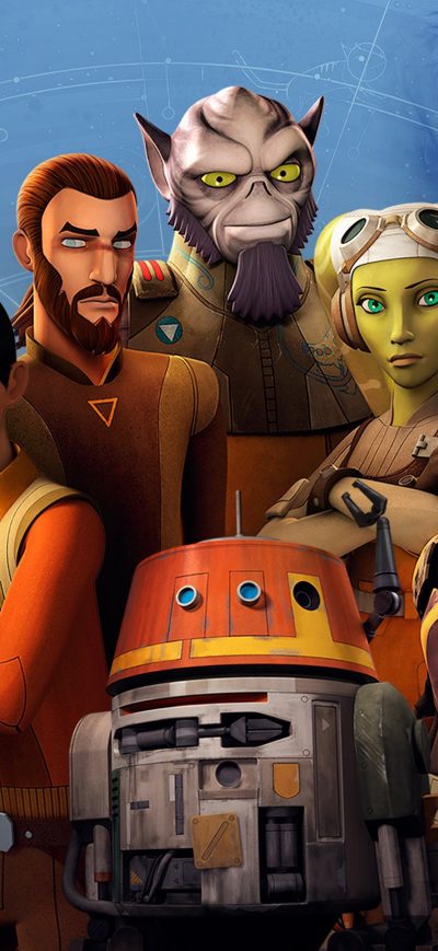 Fond d'écran iPhone Star Wars Rebels 2022