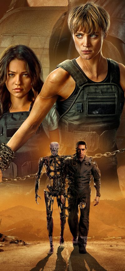 Fond d'écran iPhone Terminator Dark Fate 8k