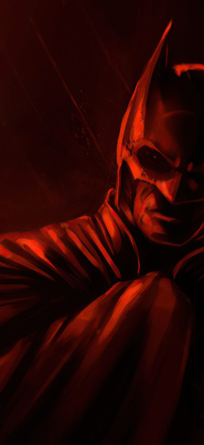 Fond d'écran iPhone The Batman Samurai 8k