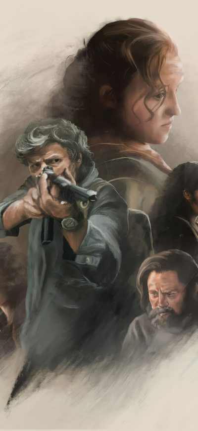 Fond d'écran iPhone The Last Of Us Tv Series Art 5k