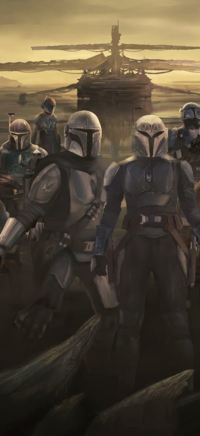 Fond d'écran iPhone The Mandalorian Season 3 5k