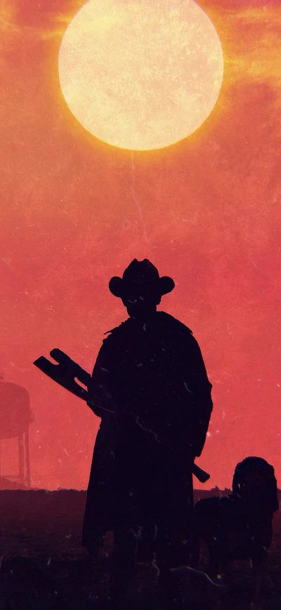 Fond d'écran iPhone The Walking Dead Minimal 4k