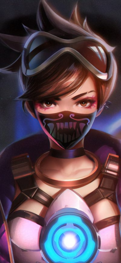 Fond d'écran iPhone Tracer Kda Overwatch 4k