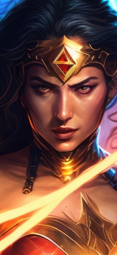 Fond d'écran iPhone Wonder Woman Glory