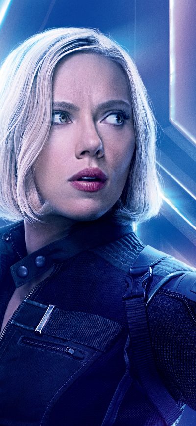 Fond d'écran iPhone Black Widow In Avengers Infinity War New 8k Poster
