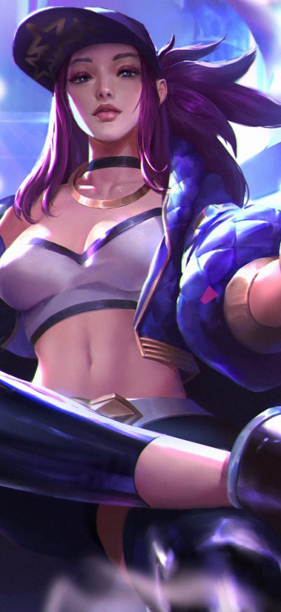 Fond d'écran KDA League Of Legends sur iPhone