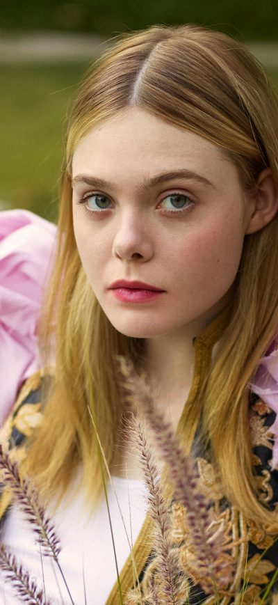 Fond d'écran iPhone Elle Fanning Elle UK 2017