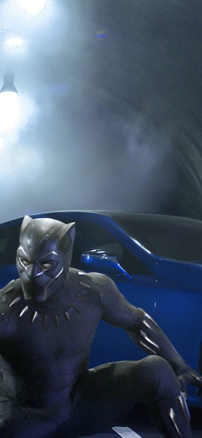 Fond d'écran iPhone Lexus Black Panther LC 500 2018 Movie