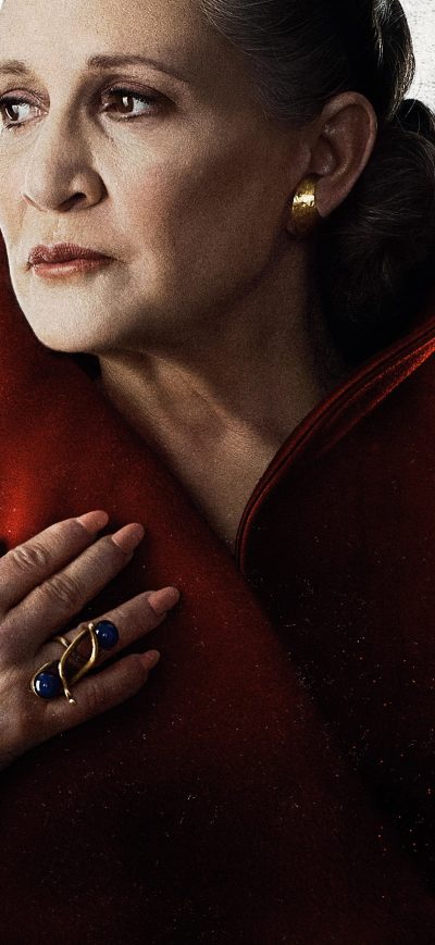 Fond d'écran iPhone Princess Leia Star Wars The Last Jedi