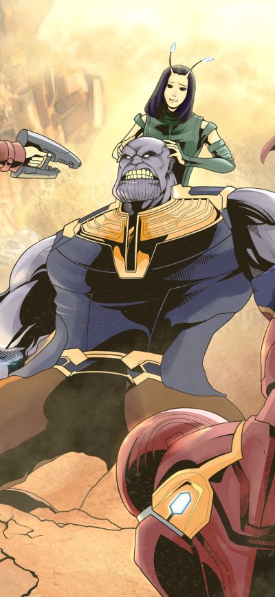 Fond d'écran iPhone Avengers Infinity War Movie Illustration