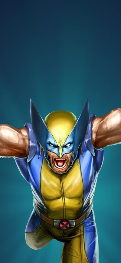 Fond d'écran iPhone The Wolverine Marvel Artwork