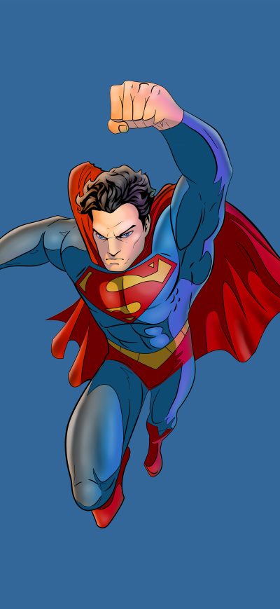 Fond d'écran iPhone Superman Artwork 5k