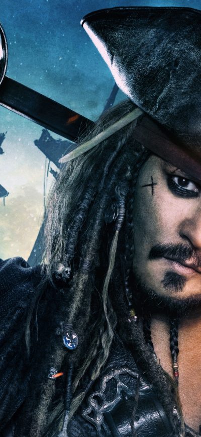 Fond d'écran iPhone Jack Sparrow In Pirates Of The Caribbean Dead Men Tell No Tales Movie