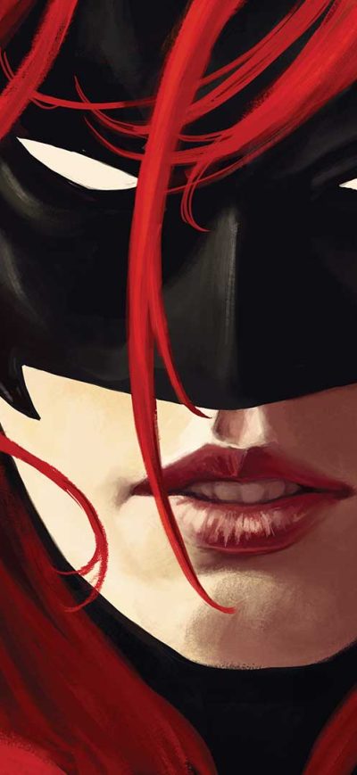 Fond d'écran Batwoman Artwork sur iPhone