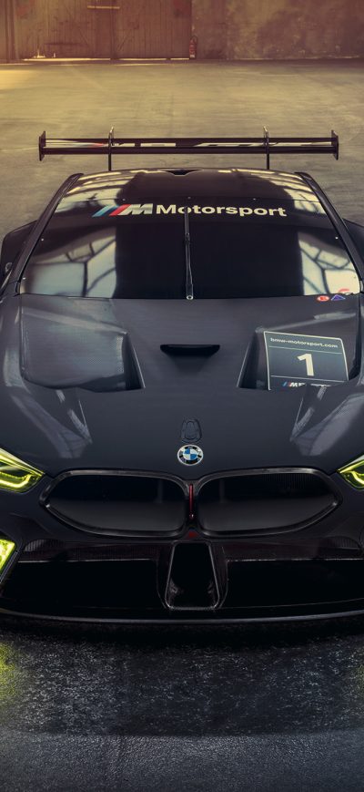 Fond d'écran iPhone Bmw M8 Gte Angel Lights Modified