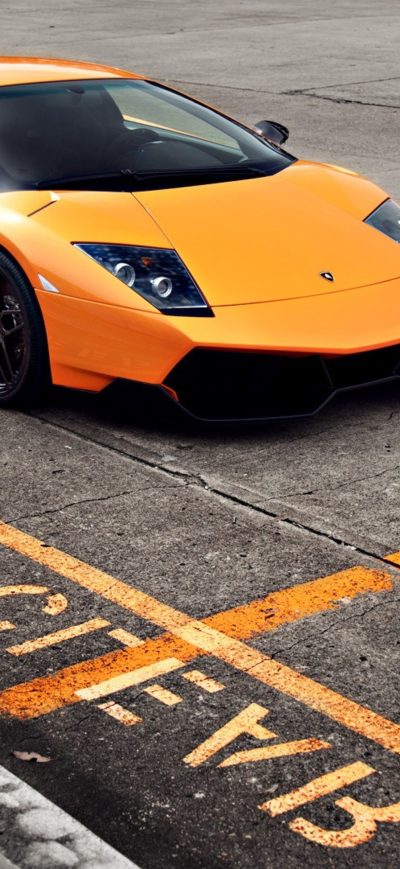 Fond d'écran iPhone Lamborghini Murcielago LP670 HD