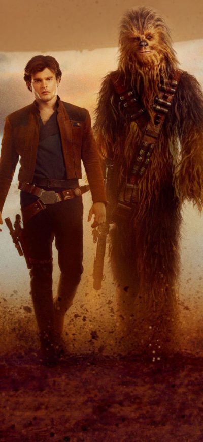 Fond d'écran iPhone Han Solo And Chewbacca Solo A Star Wars Story