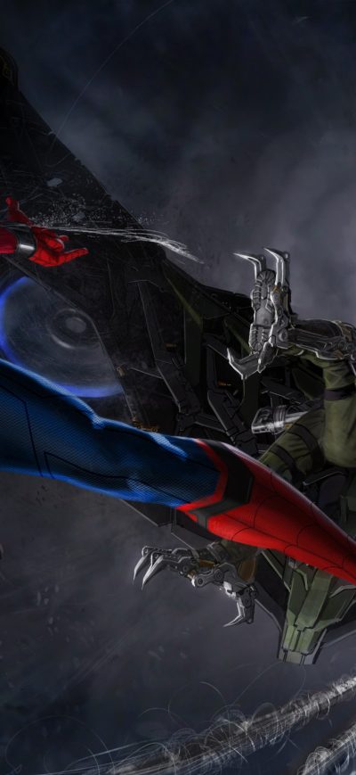 Fond d'écran iPhone Vulture In Spider Man Homecoming Concept Art