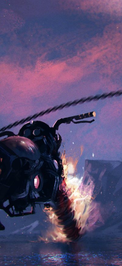 Fond d'écran iPhone Ghost Rider Artwork