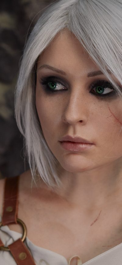 Fond d'écran iPhone The Witcher 3 Wild Hunt Ciri Cosplay 4k