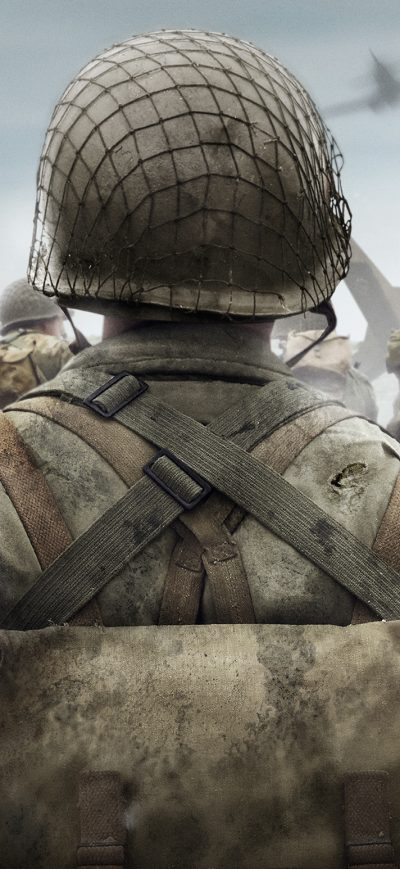 Fond d'écran iPhone Call Of Duty WWII 4k