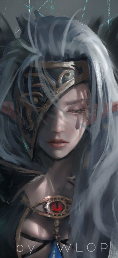 Fond d'écran Curse By Wlof sur iPhone
