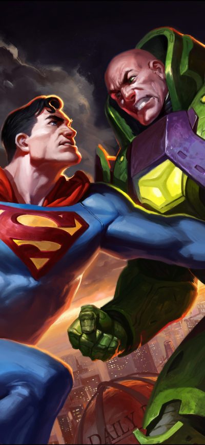 Fond d'écran iPhone Superman Vs Lex