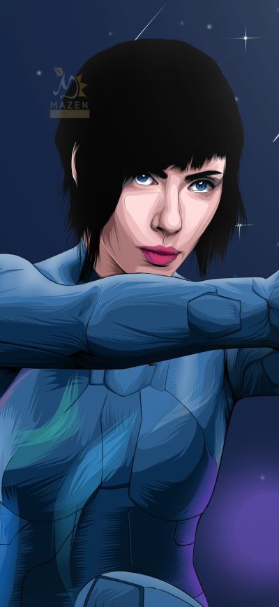 Fond d'écran iPhone Ghost In The Shell Fanart