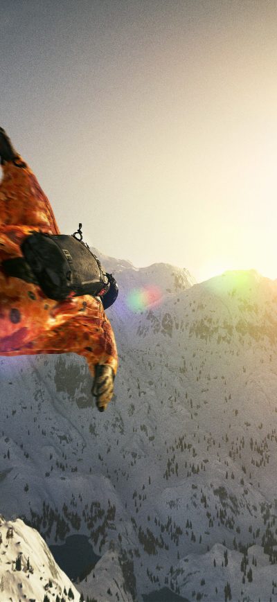 Fond d'écran iPhone Steep Wing Suit 4k 2017 Game