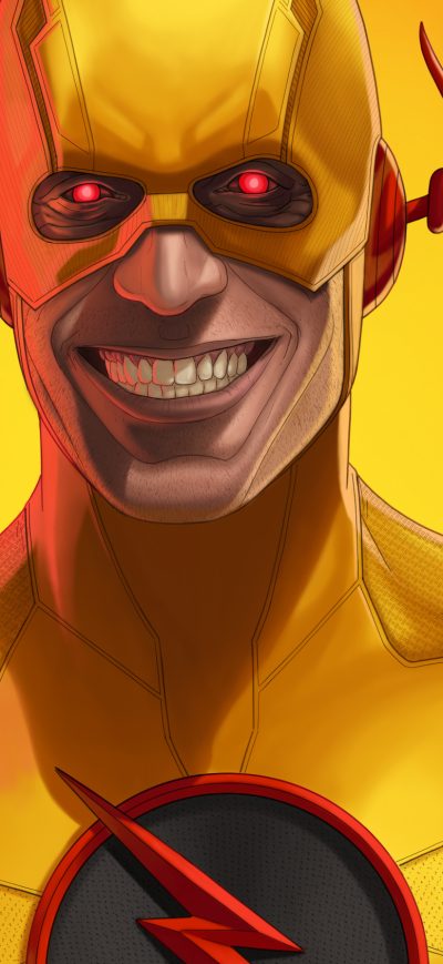 Fond d'écran iPhone Reverse Flash Art