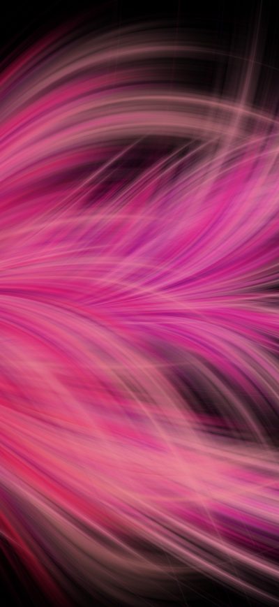 Fond d'écran iPhone Pink Fractal Abstract Feather
