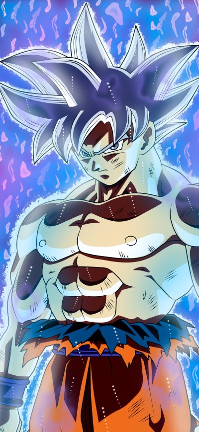 Fond d'écran iPhone Goku Migatte No Gokui Perfecto Ultra Instinct Dragon Ball