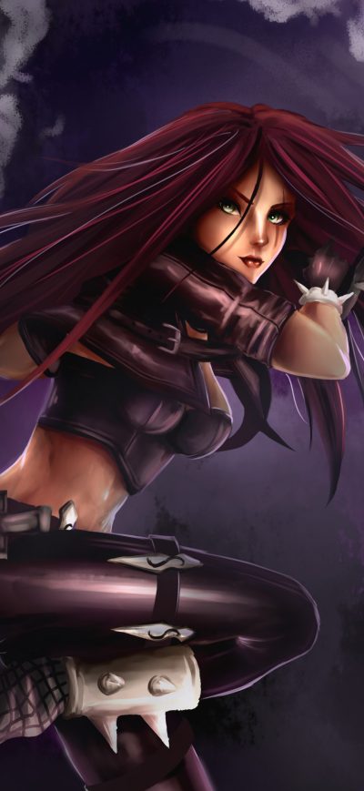 Fond d'écran iPhone 4k Katarina League Of Legends