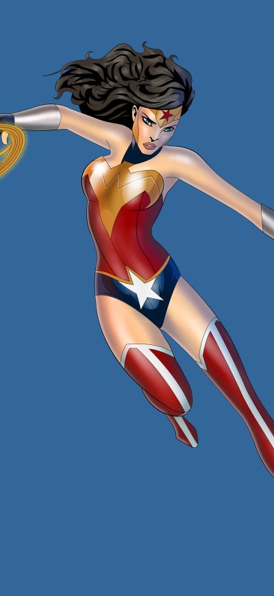 Fond d'écran iPhone Wonder Woman Artwork 5k 2018
