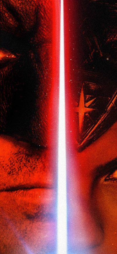 Fond d'écran iPhone Batman Wonder Woman Star Wars Style Fan Art