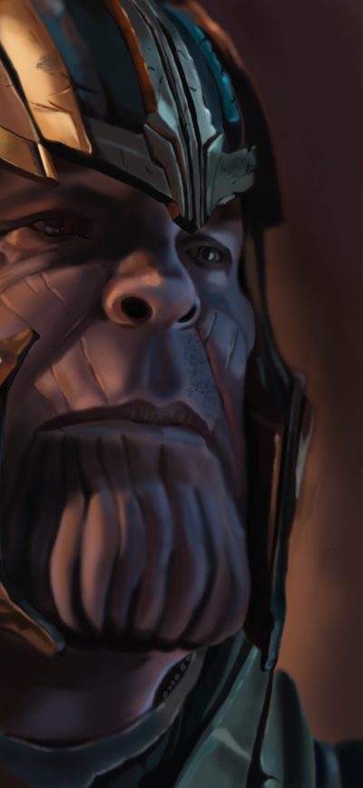 Fond d'écran iPhone Thanos Art 4k