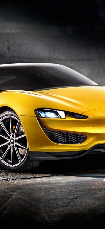 Fond d'écran Magna Steyr Mila Plus Hybrid sur iPhone