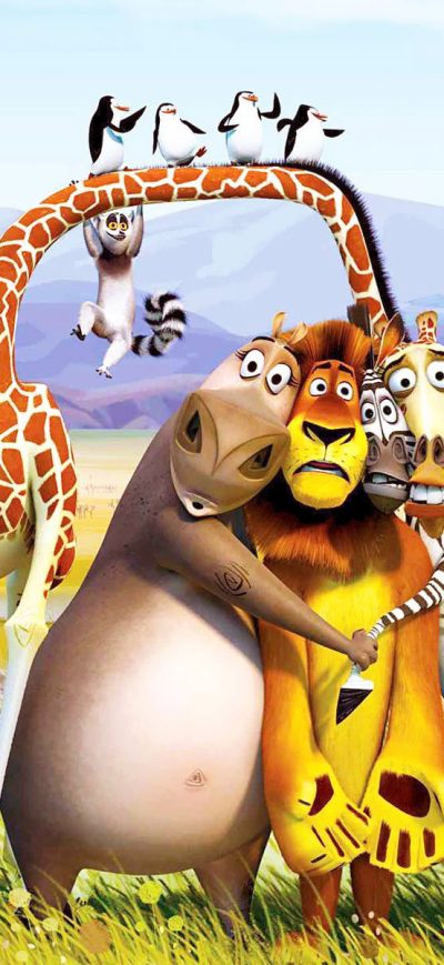 Fond d'écran iPhone Madagascar 3 Europes Most Wanted