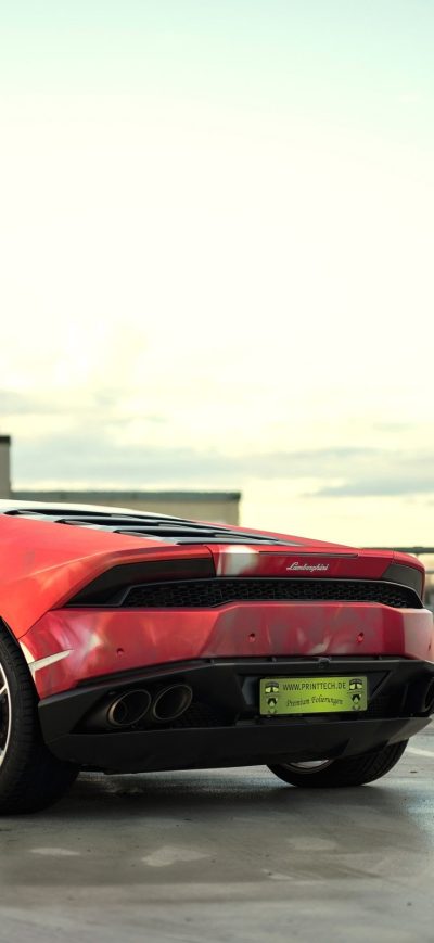 Fond d'écran iPhone Lamborghini Huracan Print Tech